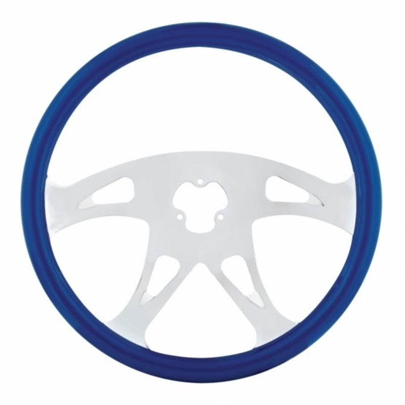 18 Boss Steering Wheel – Blue