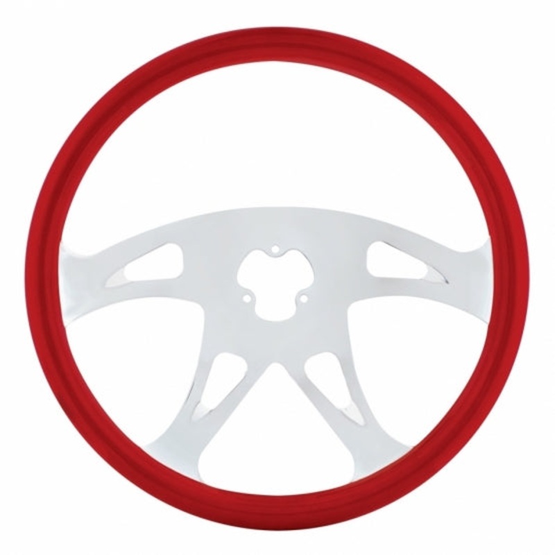18 Boss Steering Wheel – Red