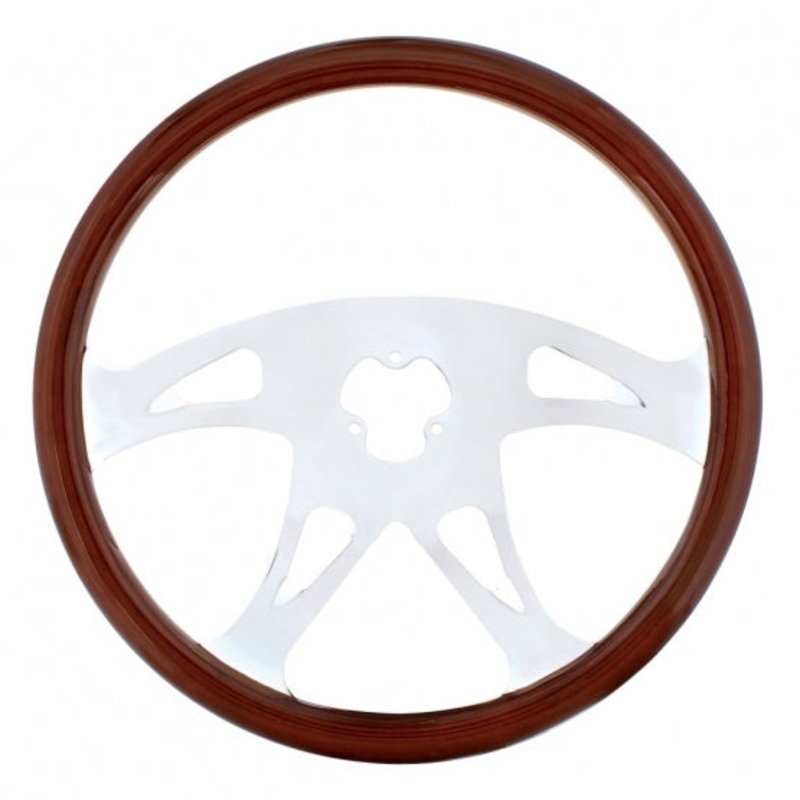 18 Chrome Steering Wheel – Boss