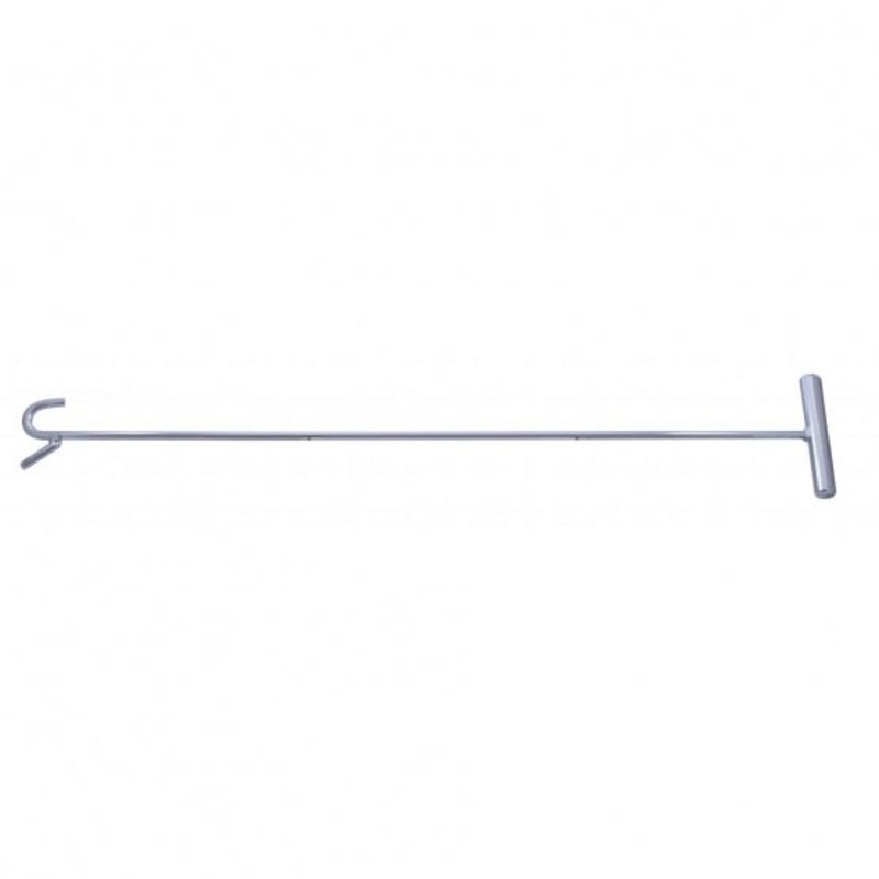 31 Chrome Fifth Wheel Pin Puller w/ Hook