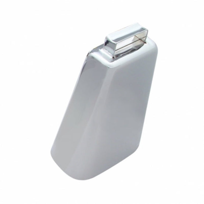 6 3/4 Chrome Large Cow Bell