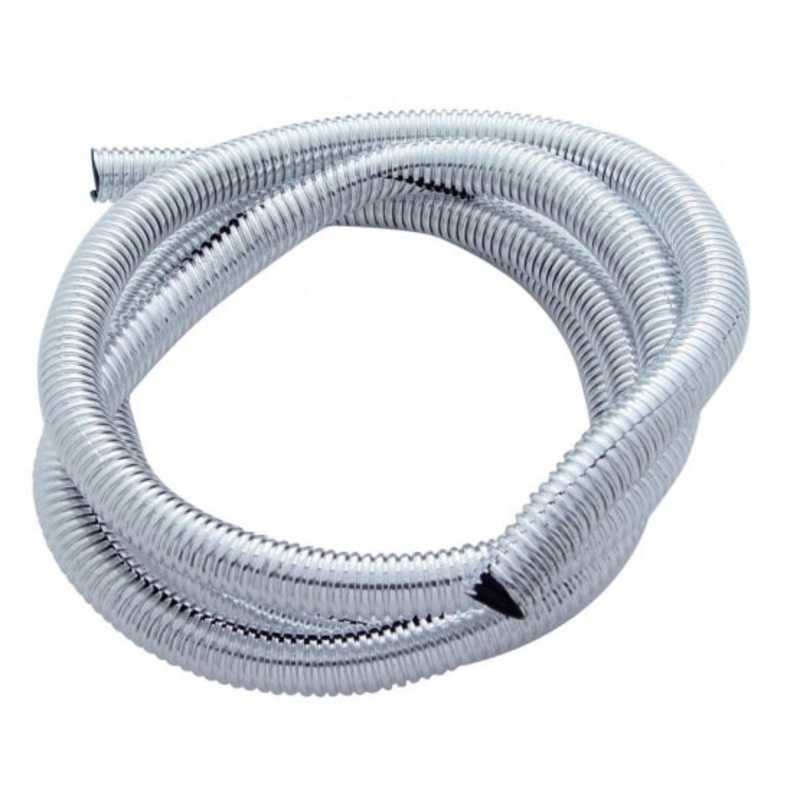 72 Chrome Wire Loom – 1/2 Diameter
