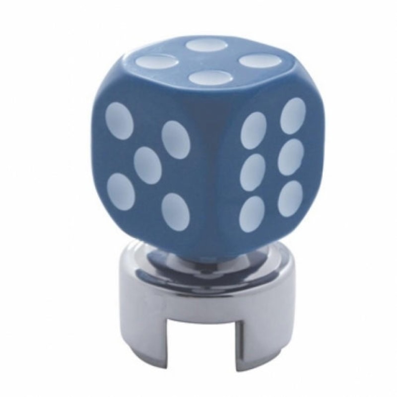 Blue Dice Gearshift Knob w/ Adaptor
