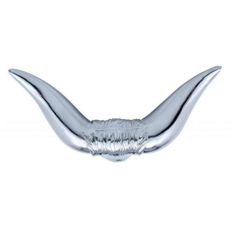 Bull Horn Hood Ornament