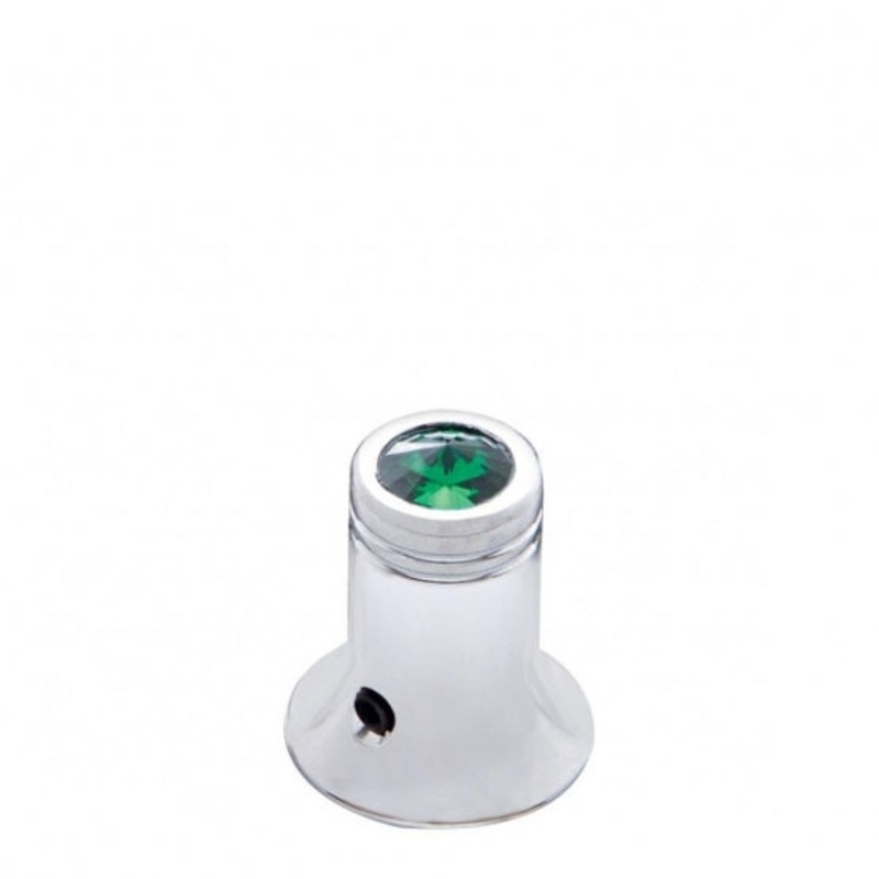 C.B. Channel Knob – Green Diamond