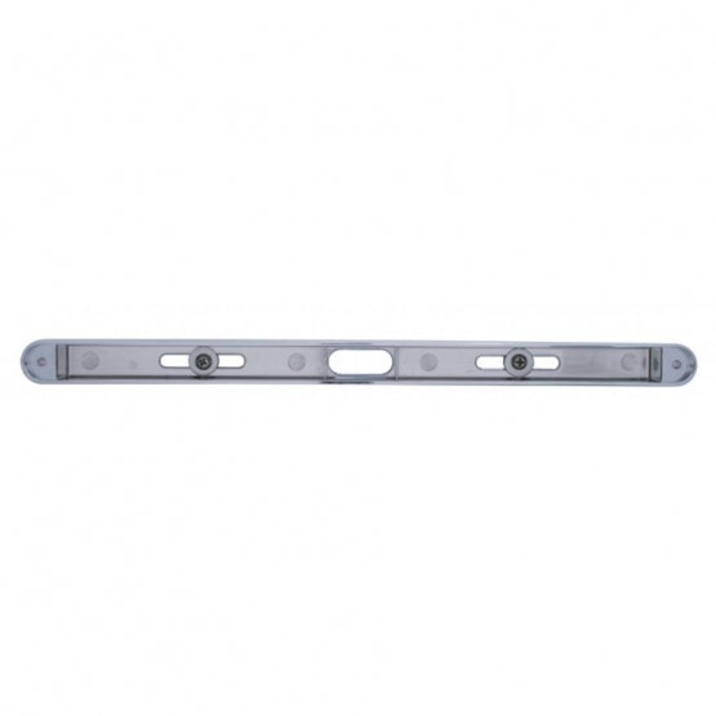 Chrome 12 LED Light Bar Housing