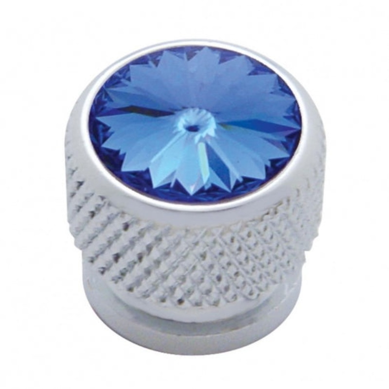 Chrome Bolt Head – Blue Diamond