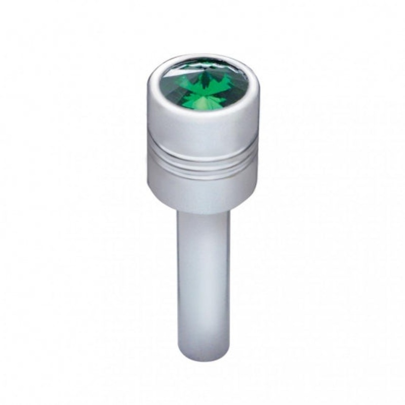 Chrome Door Lock – 9/16 Green Diamond