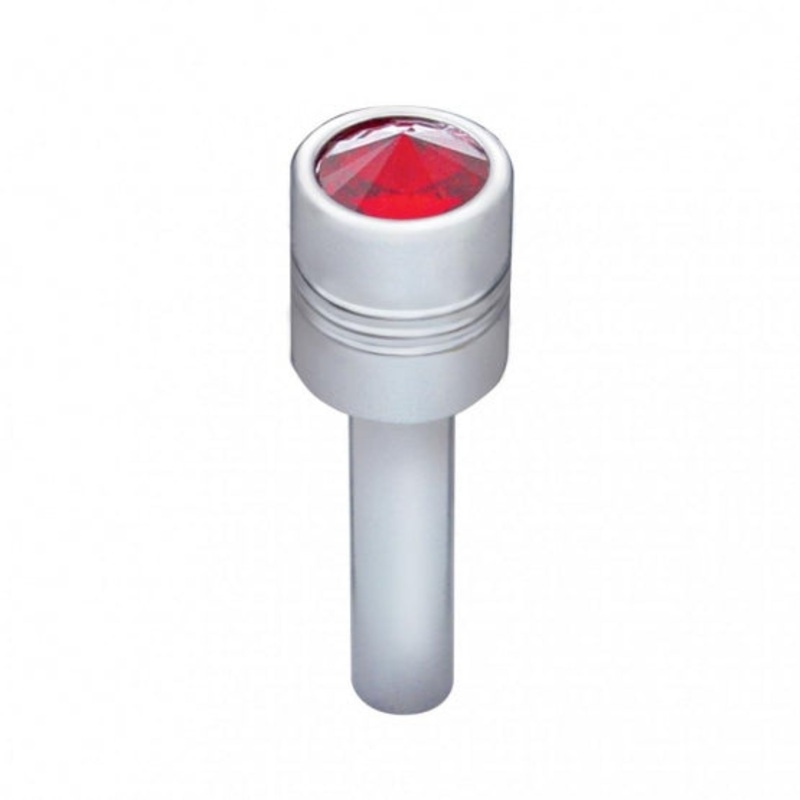 Chrome Door Lock – 9/16 Red Diamond