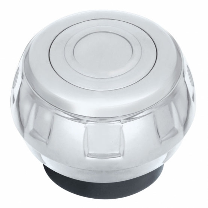 Chrome Hub/Horn Assembly for 06+ Peterbilt and 03+ Kenworth