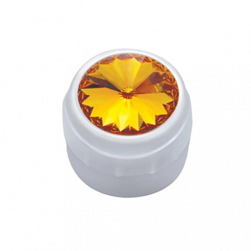 Delphi Radio Knob – Amber Diamond