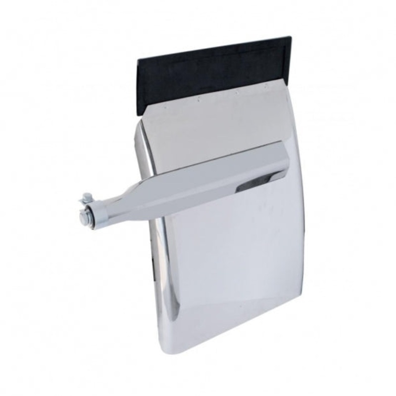 Deluxe 24 x 31 Stainless Quarter Fender Set – Triangle Bracket