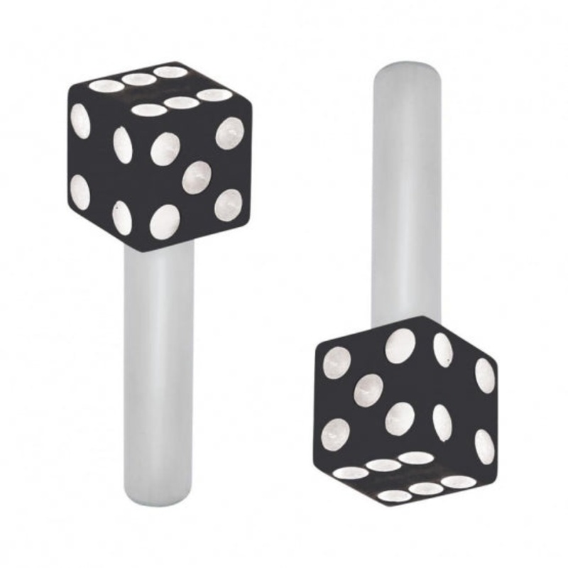Dice Door Lock – Black