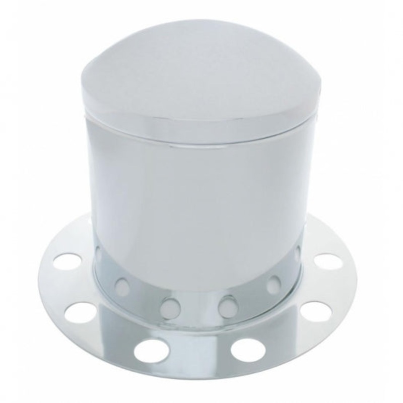 Dome Stainless Rear Axle Cover 3 Piece Kit  – Steel/Aluminum Wheel