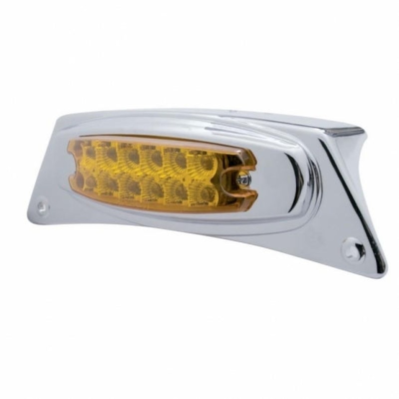 Fender Light Bracket w/ 12 LED Reflector Light – Amber LED/Amber Lens
