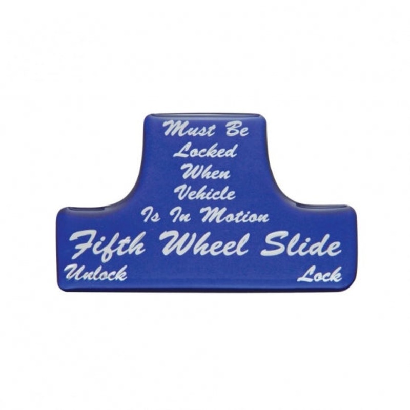 Fifth Wheel Switch Guard Sticker Only – Blue