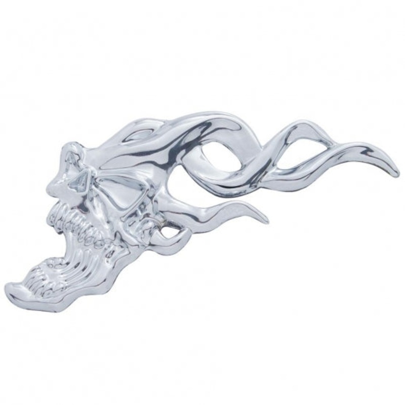 Flaming Skull Accent – Face Left
