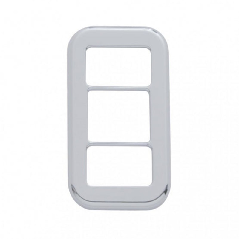 Freightliner Rocker Switch Cover w/ 3 Openings – Plain