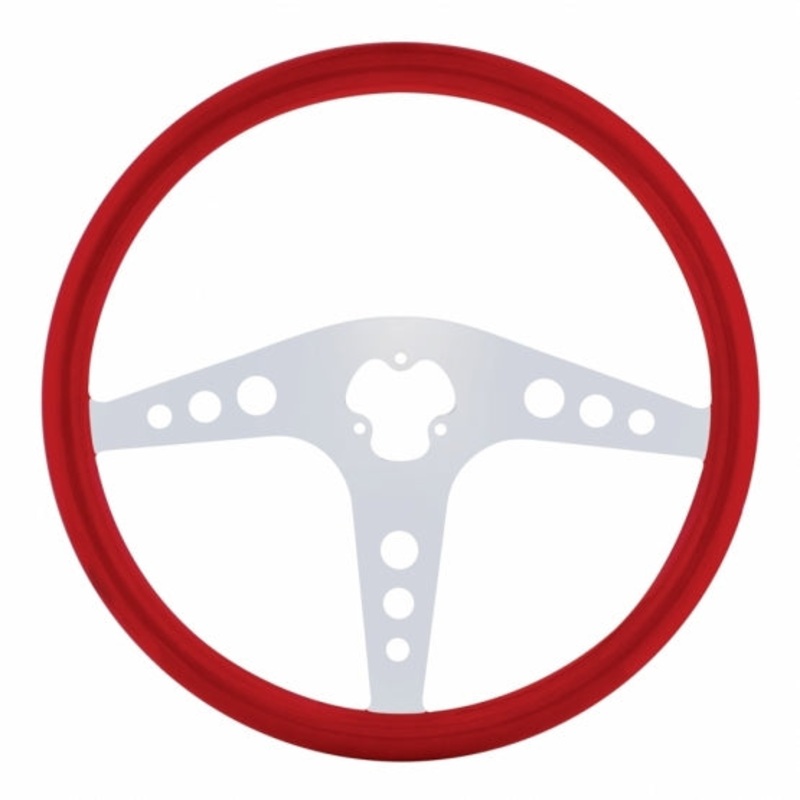 18 GT Steering Wheel – Red