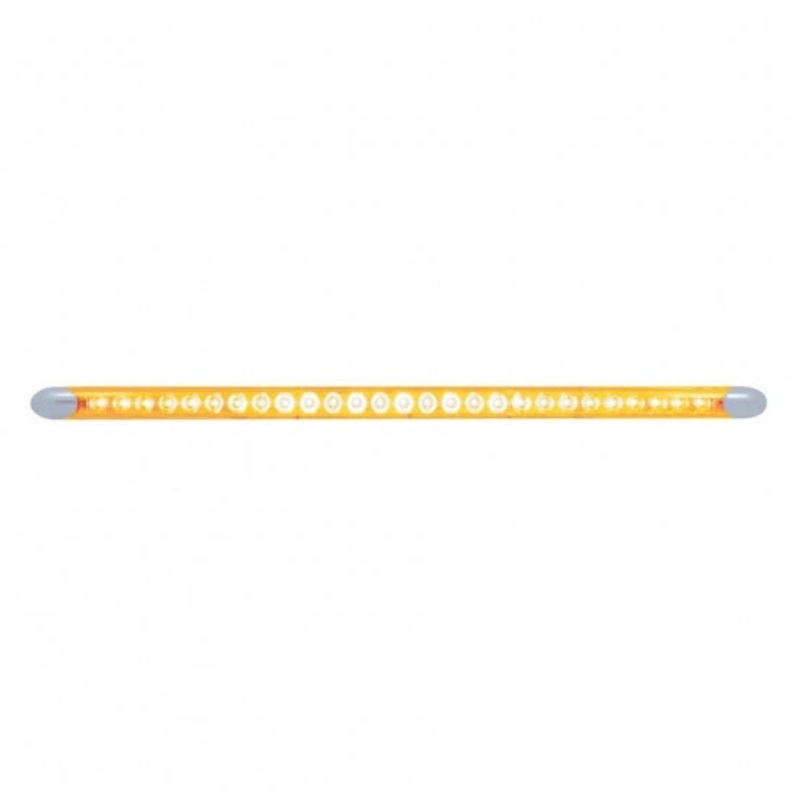 27 High Power LED 21 3/4 Auxiliary/Utility Light Bar – Amber LED/Clear Lens