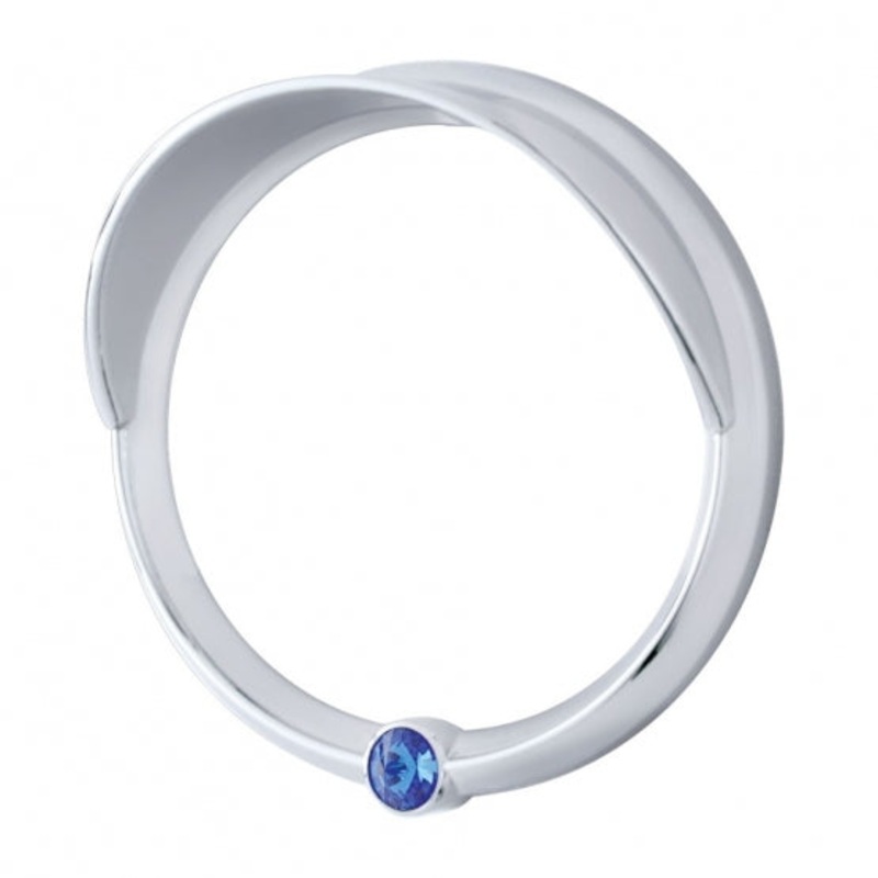 Freightliner Signature Speed/Tachometer Gauge Cover w/ Visor – Blue Diamond