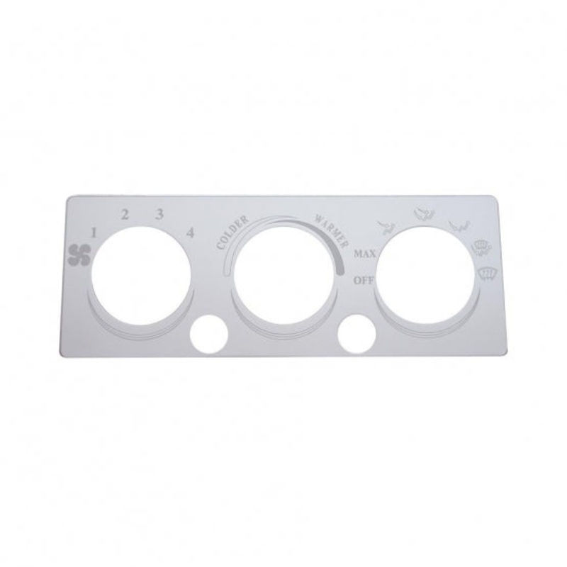 International A/C Heater Plate – 2 Button Openings