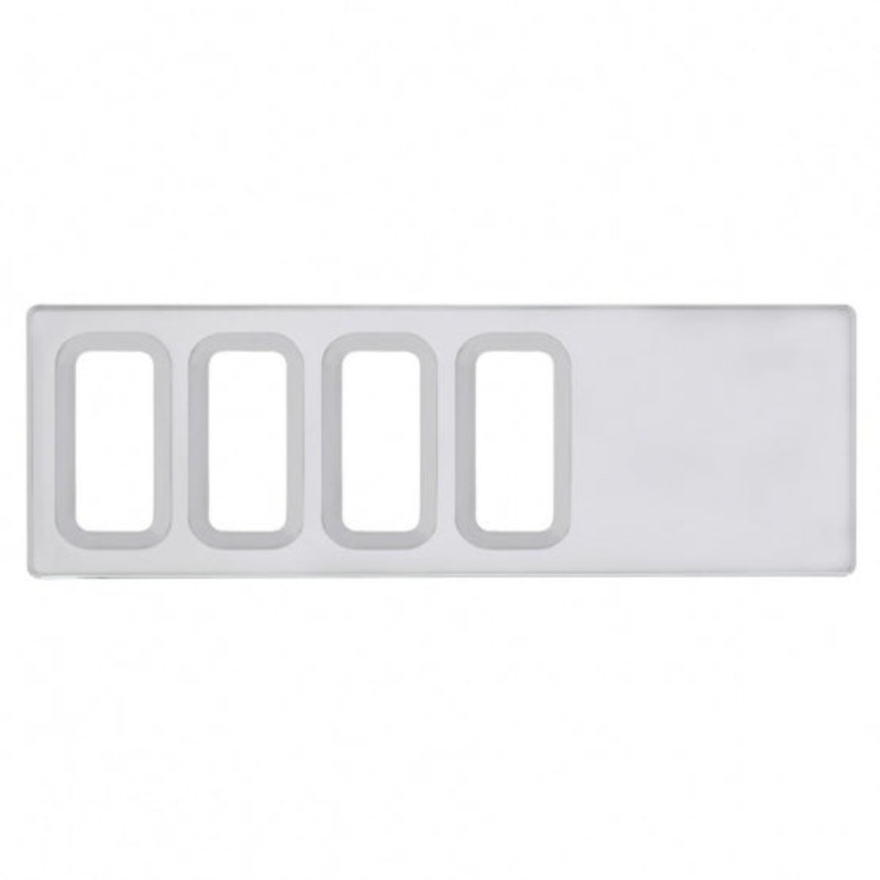 International Dash Switch Panel Cover – 4 Openings