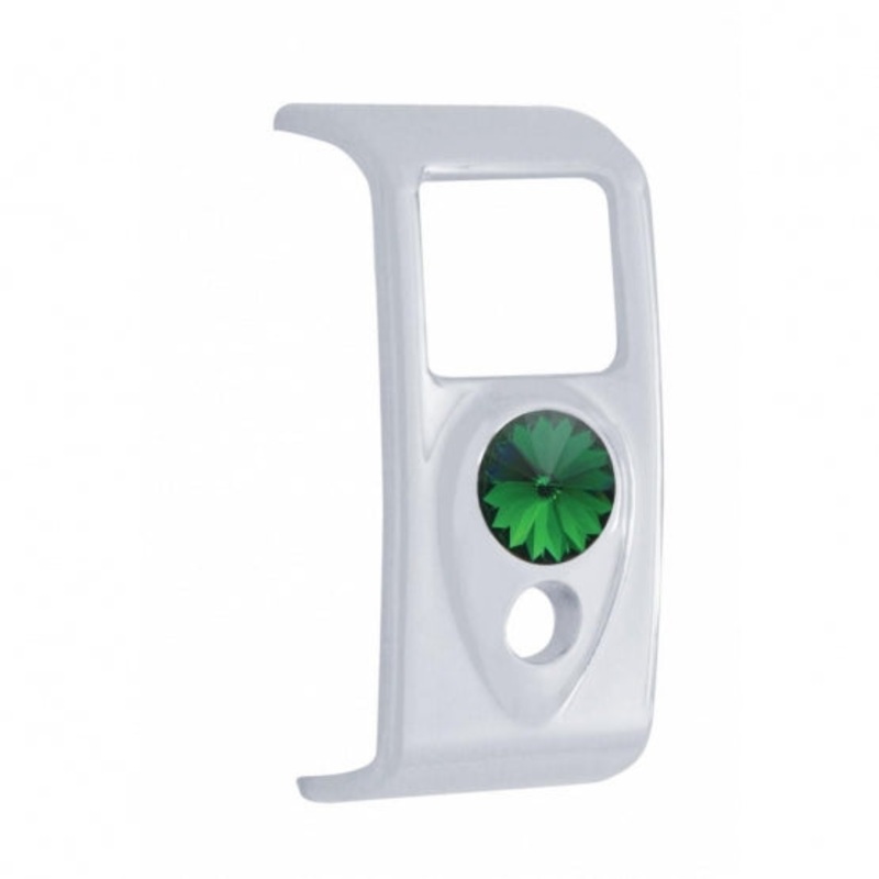 2006+ Kenworth Rocker Switch Cover – Green Diamond