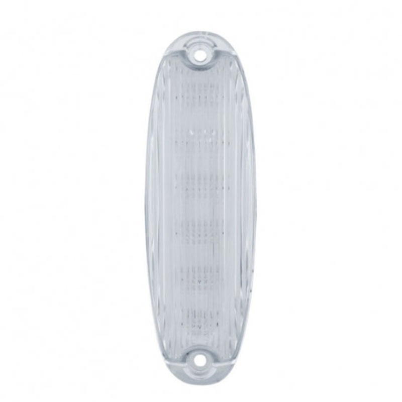 6 LED Cascadia Cab Light – Amber LED/Clear Lens