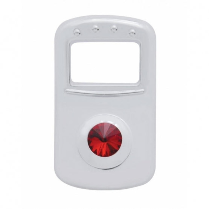 Kenworth/Peterbilt Rocker Switch Cover – Red Diamond