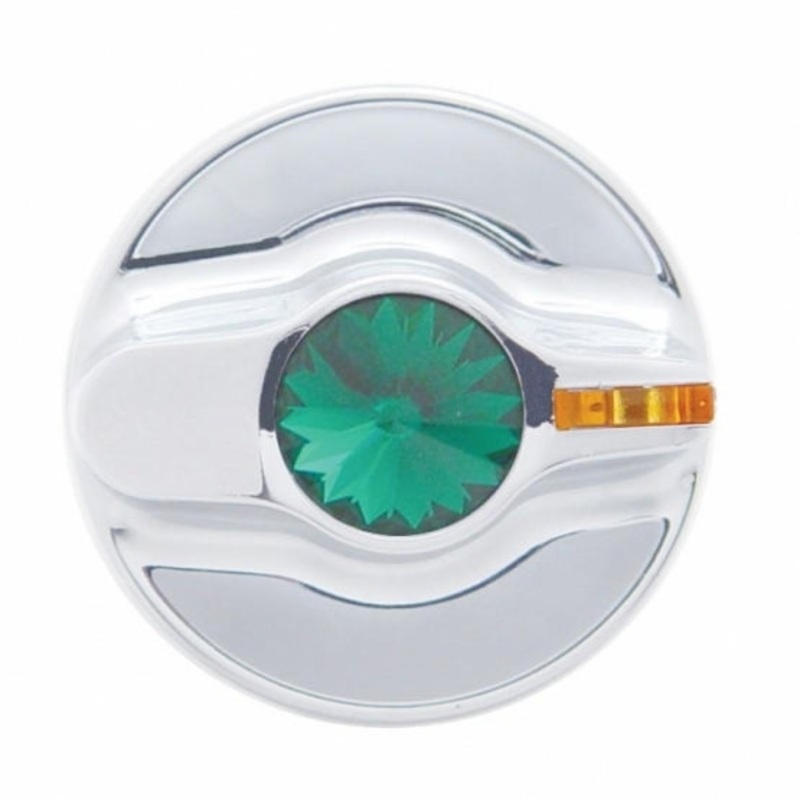 Kenworth Signature A/C Control Knob – Green Diamond