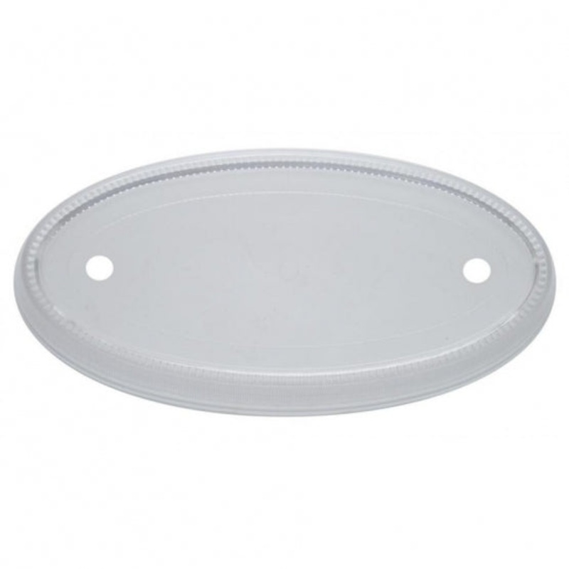 Large Peterbilt Emblem Lens – Clear