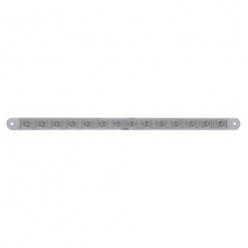 14 LED 12 Sequential Auxiliary/Utility Light Bar – Amber LED/Clear Lens