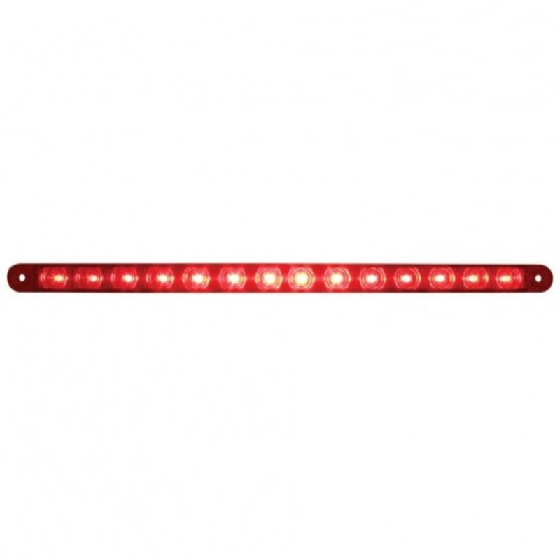 14 LED 12 Stop, Turn & Tail Light Bar – Red LED/Red Lens