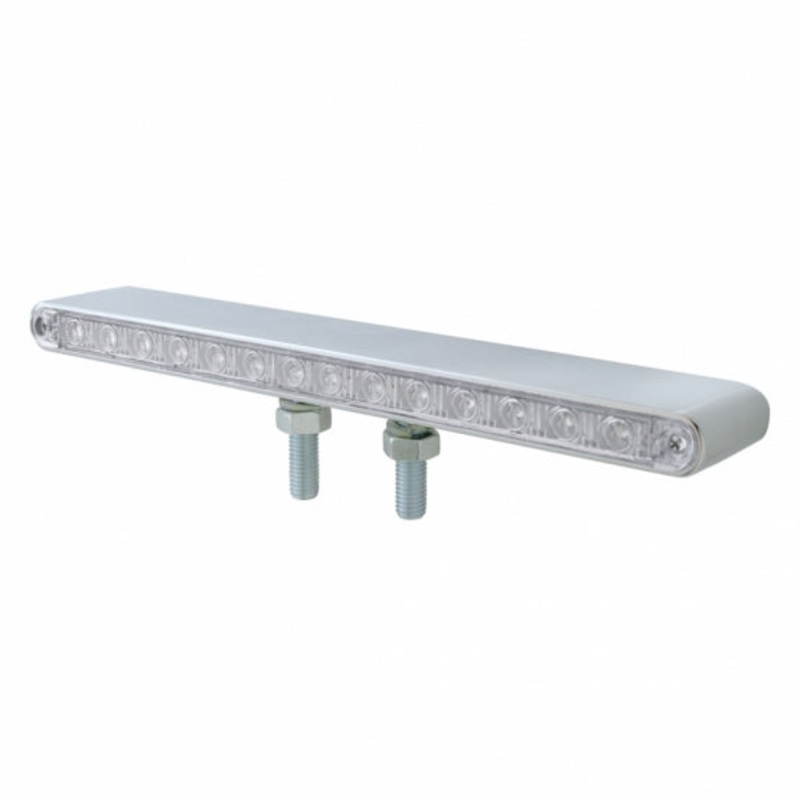 14 LED Double Face Light Bar – Amber LED/Clear Lens