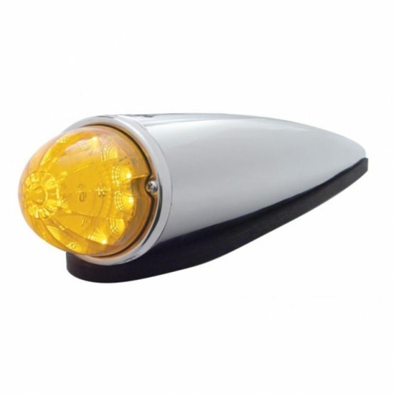 17 LED Reflector Watermelon Cab Light Kit w/ Die Cast Housing – Amber LED/Amber Lens