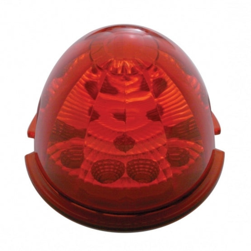 17 LED Reflector Watermelon Cab Light – Red LED/Red Lens