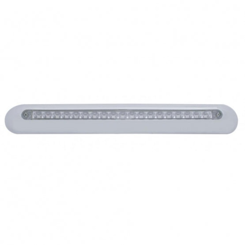 19 LED Freightliner Mirror Light Bar – Amber LED/Clear Lens