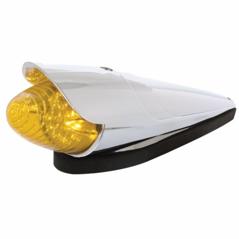 19 LED Grakon 1000 Style Cab Light Kit with Visor – Amber Lens – Beehive Style