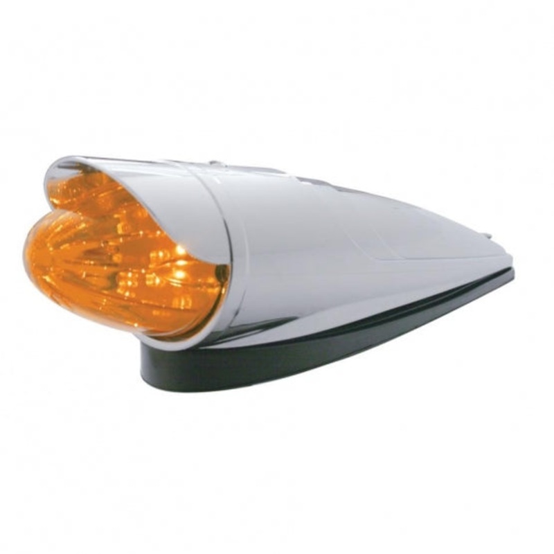 19 LED Watermelon Grakon 1000 Cab Kit w/ Visor – Amber LED/Dark Amber Lens
