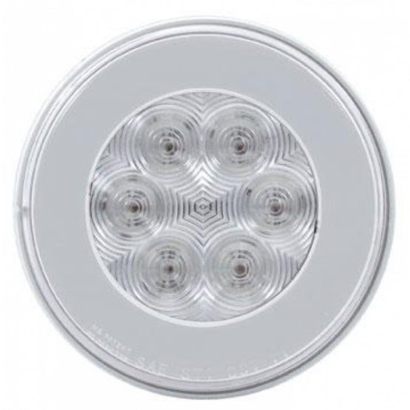 21 LED 4 Turn Signal GLO Light – Amber LED/Clear Lens
