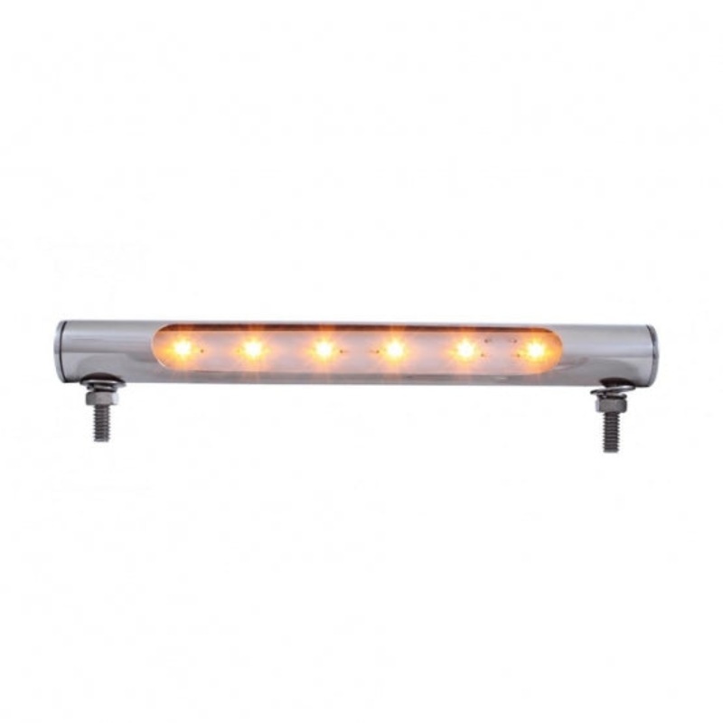 6 LED Stainless Tube Light – Amber LED