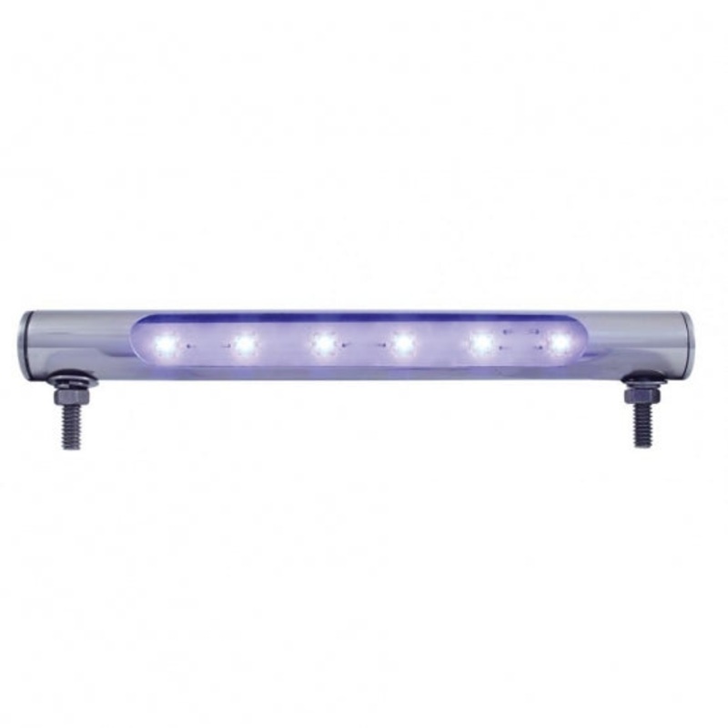 6 LED Stainless Tube Light – Blue LED