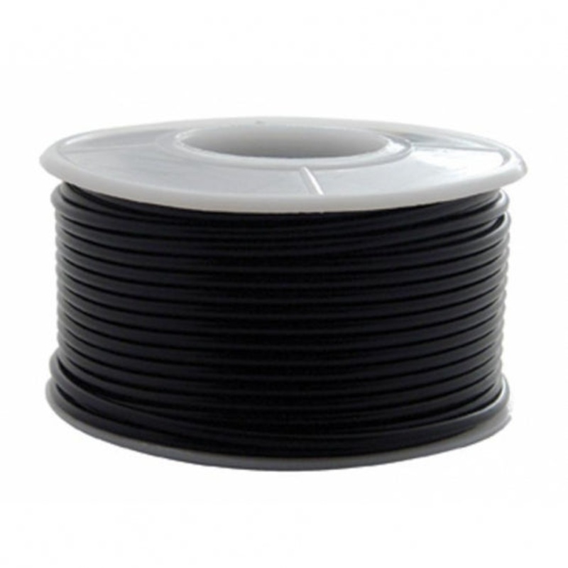 100′ Long Primary Wire Roll – Black