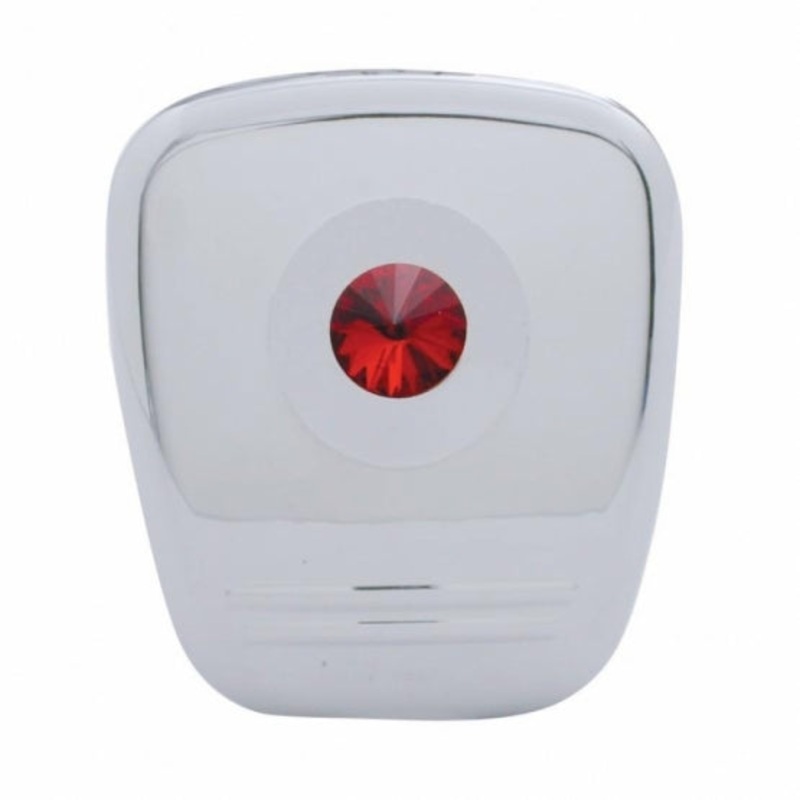 2006+ Peterbilt Diagnostic Plug Cover – Red Diamond