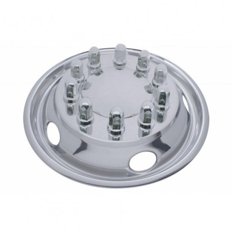 22 1/2 O.D. Stainless Front Simulator Set – 5 Vent Holes, Hub Piloted