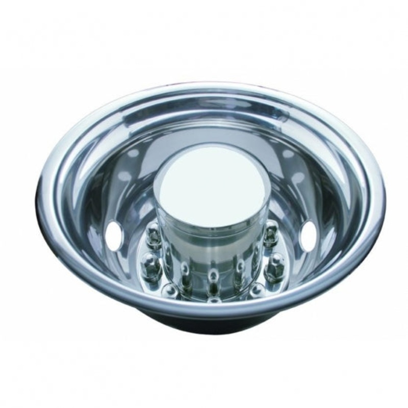 22 12 O.D. Stainless Rear Simulator Set – 2 Vent Hole, Hub Piloted
