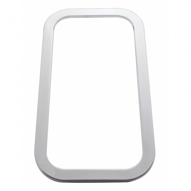 2005+ Peterbilt Stainless Exterior View Window Trim