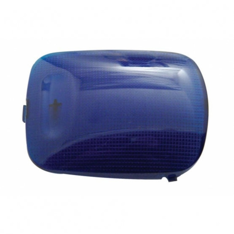 2006+ Peterbilt Rectangular Dome Light Lens  – Blue
