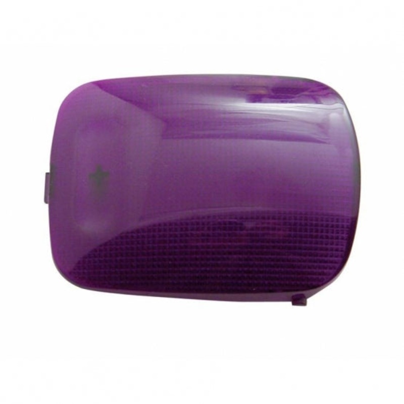 2006+ Peterbilt Rectangular Dome Light Lens  – Purple
